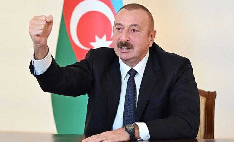 Aliyev: Savaş meydanından kaçan Ermeniler, namert hareketler yapıyor