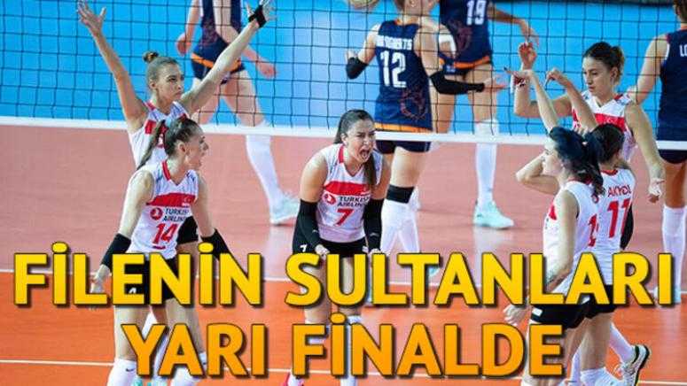 Filenin Sultanları Avrupa Şampiyonası'nda finalde!.