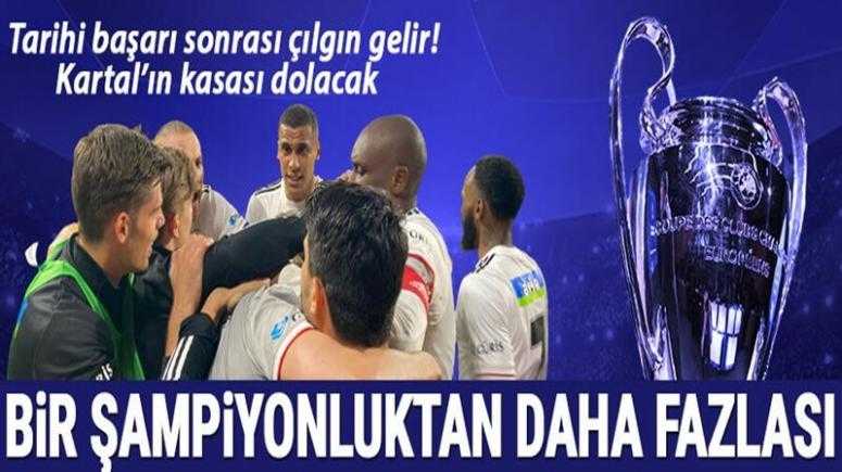 16. kez şampiyon olan Beşiktaş kasasını dolduracak!