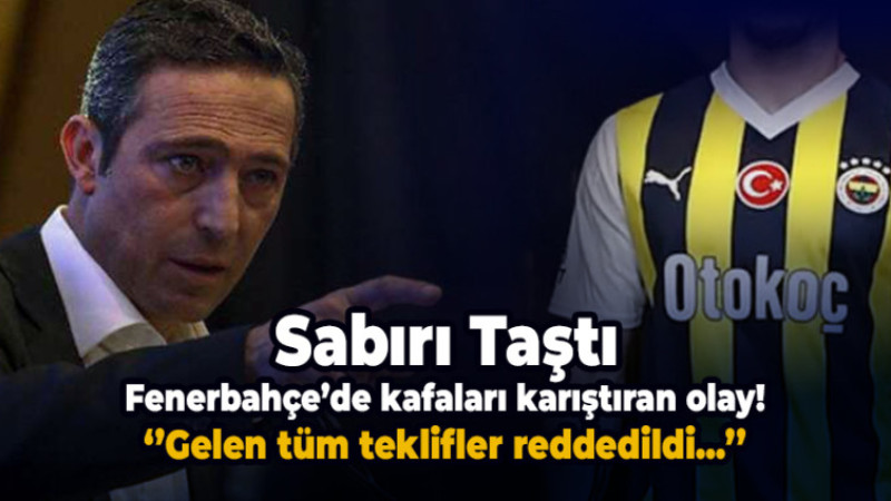 Fenerbahçe'de transfer krizi! Herkesin sabrı taştı...