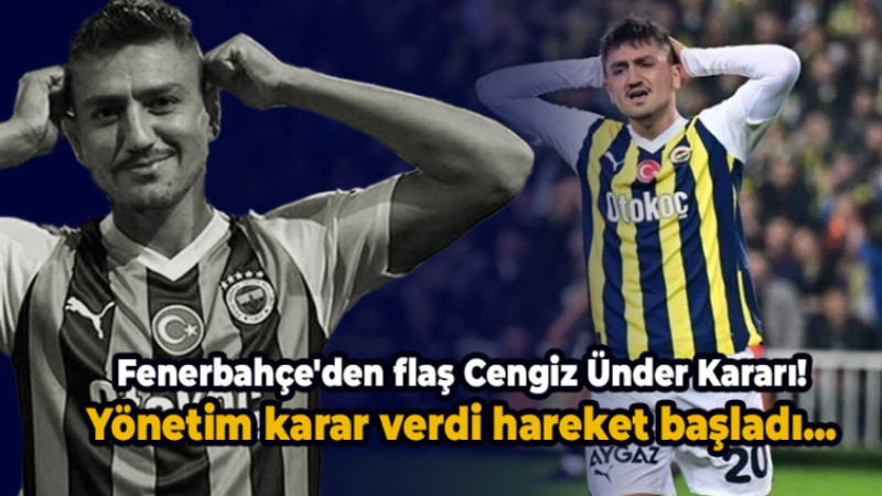 Fenerbahçe'den Flaş Cengiz Ünder'i Kararı!