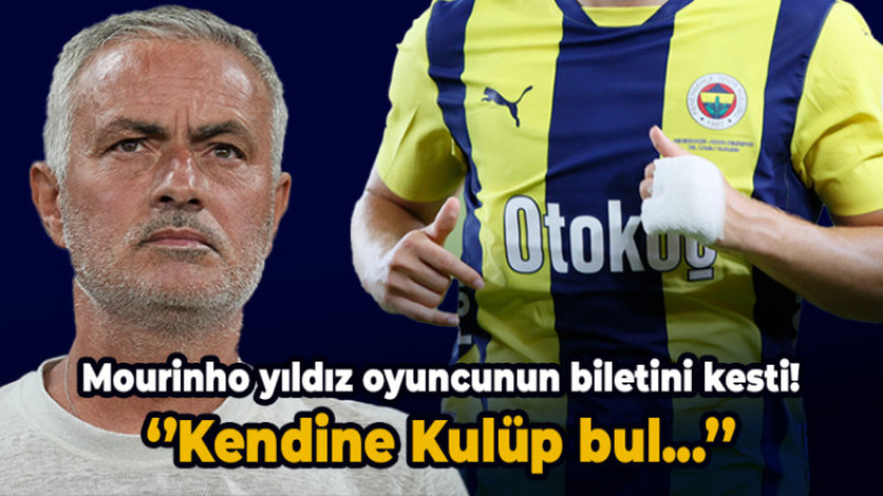 Mourinho yıldız oyuncunun biletini kesti! Ayrılık gerçekleşiyor...