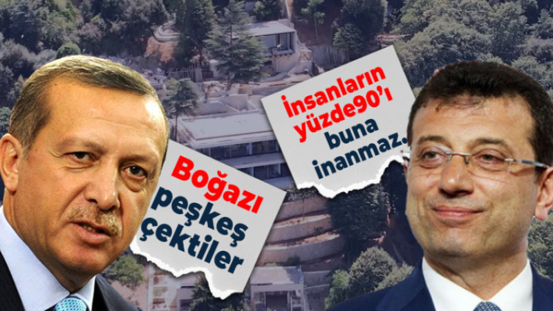 İmamoğlun'dan Erdoğan'a ''Peşkeş'' yanıtı!