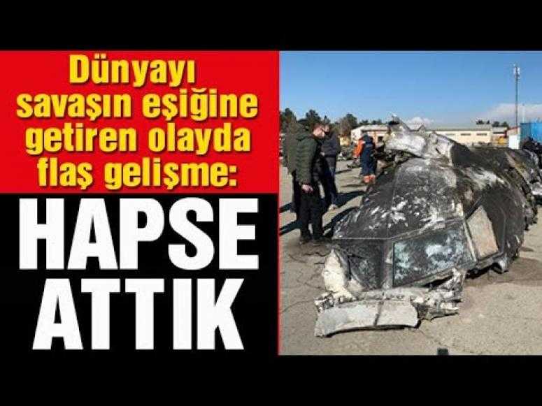 İran’dan düşen yolcu uçağıyla ilgili flaş açıklama: Hapse attık