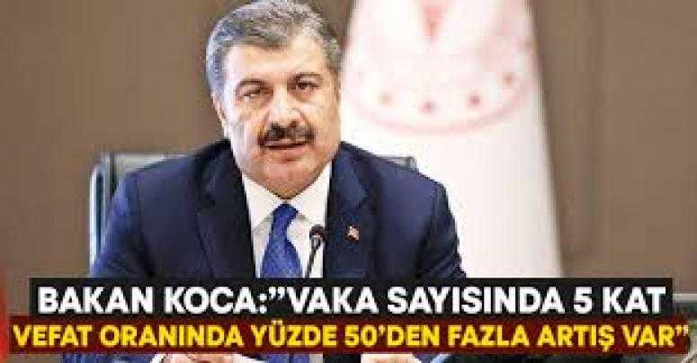 Bakan Koca'dan önemli açıklamalar