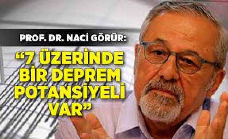 Prof. Naci Görür: Gerçekten endişeleniyorum