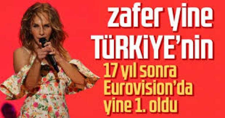 Sertab Erener'den Eurovision'da ikinci zafer!