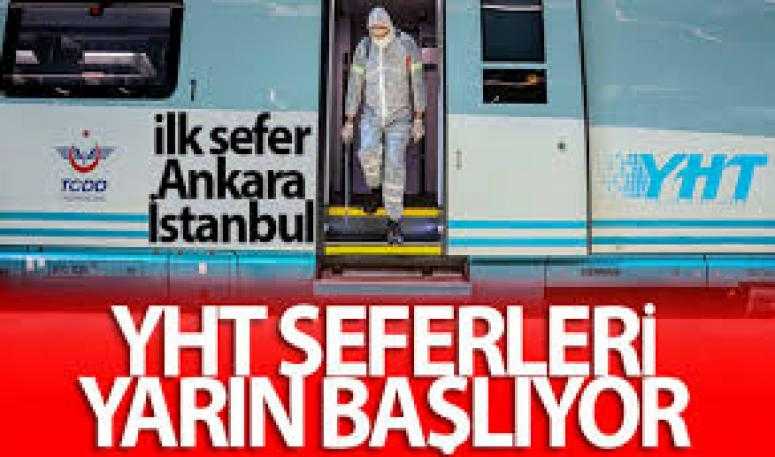 Yüksek hızlı tren seferleri başlıyor ilk sefer Ankara'dan İstanbul'a