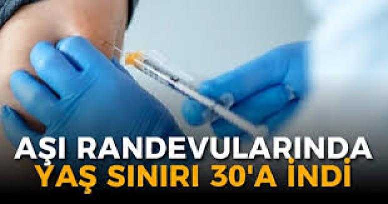 Koca: Aşı randevularında yaş sınırı 30'a indi